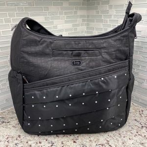Parachute polka dot Shoulder Crossbody Bag